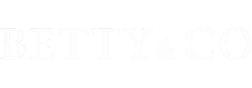 BETTY & CO. Logo in weiß